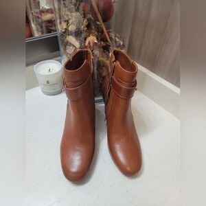 Tory Burch Brown Ankle Boots